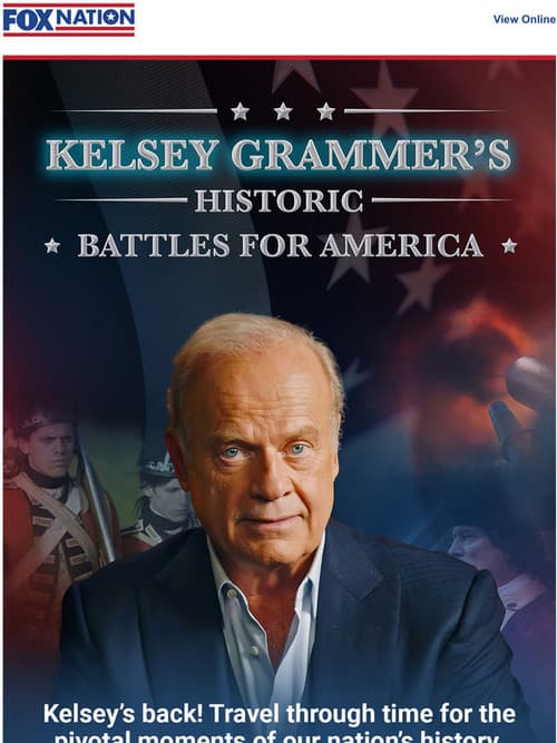 Kelsey Grammer's Historic Battles for Americaのポスター